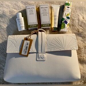 Sisley Paris SISLEYA Collection bonus FREE cosmetics bag NWT